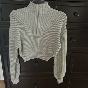 Garage quarter zip sweater size XS